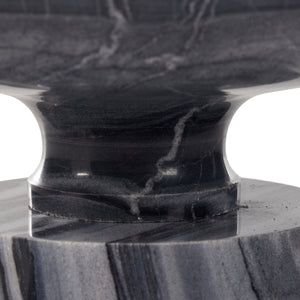 Rowe End Table In Ebony Marble
