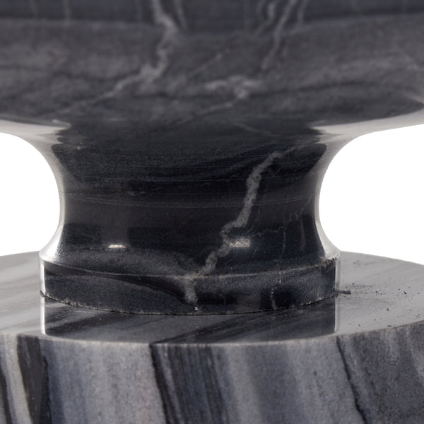 Rowe End Table In Ebony Marble