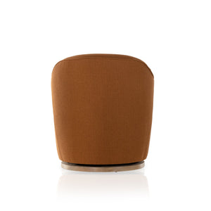 Aurora Swivel Chair In Patton Burnish