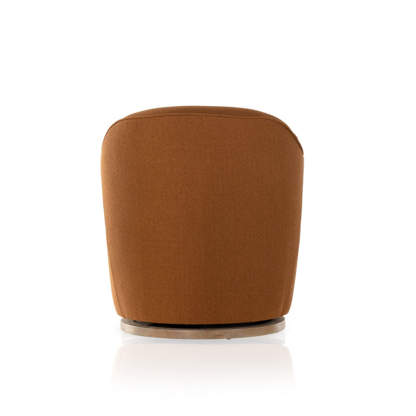 Aurora Swivel Chair In Patton Burnish