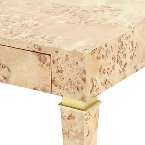 HELENA DESK IN BURL