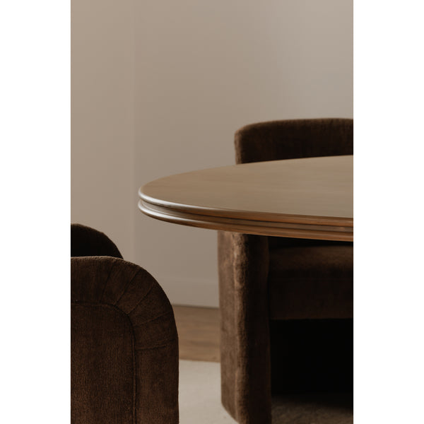 Charles Dining Table with Solid Pine Base