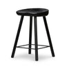 Barrett Stool In Matte Black Parawd In Counter