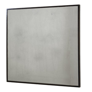 Matty Antiqued Square Mirrors, S/2