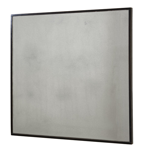 Matty Antiqued Square Mirrors, S/2