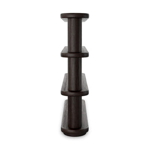 Luciana Bookcase - Ebony Oak Veneer