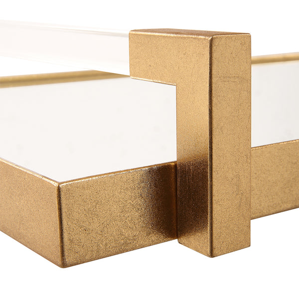 Deki Gold Mirrored Tray