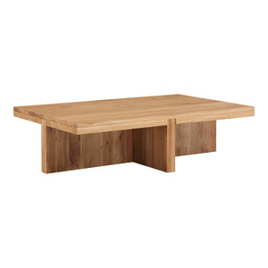 Moe's Folke Rectangular Coffee Table in Natural