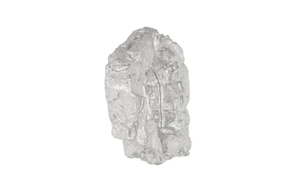 Rock Pond Mirror A, Silver Leaf