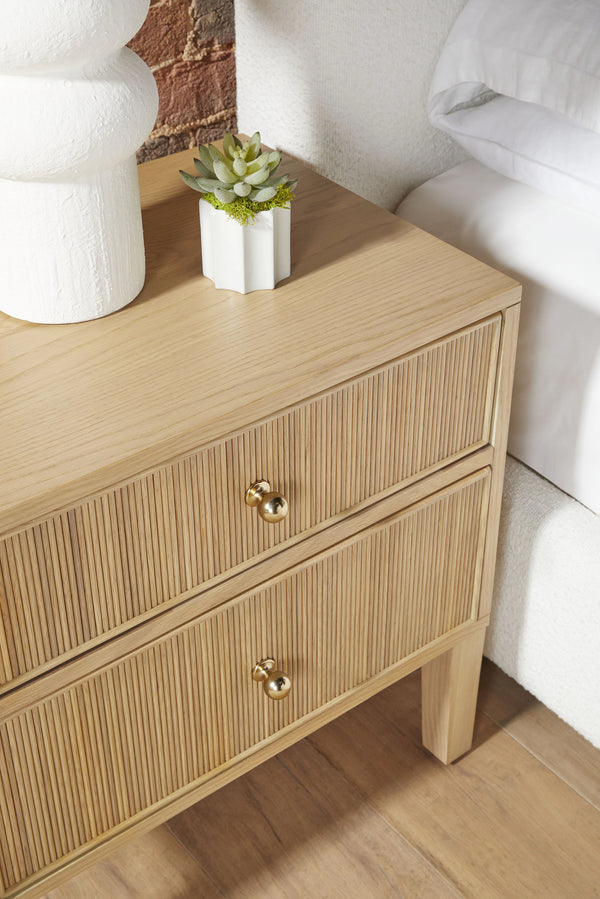 Highland 2-Drawer Nightstand