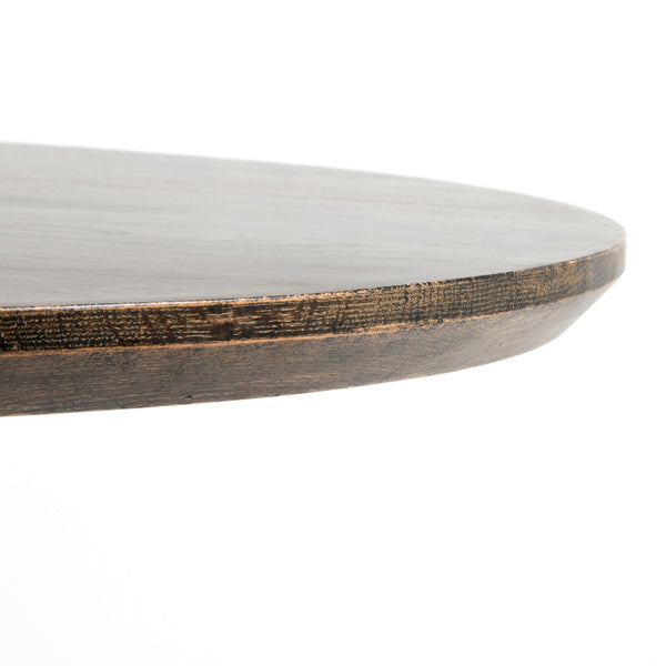 Powell Bistro Table 42" In English Brown Oak