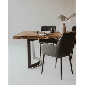 Moe's Bent Extra Small Acacia Dining Table