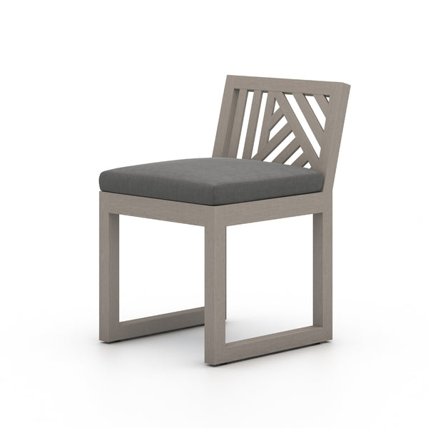 Avalon Outdoor Dining Chair In Gry/Charcoal