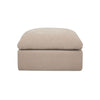 Moe's Cates Ottoman Pebble, Frameless Foam Design