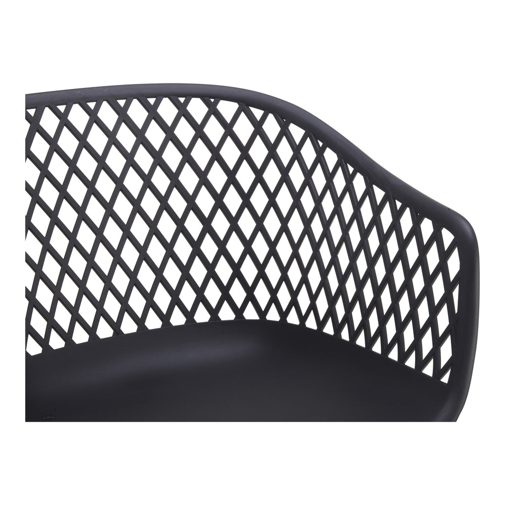 Piazza Outdoor Chair Black - Set of 2