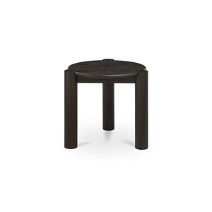 Moe's Jack Side Table Brushed Dark Brown Oak