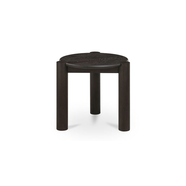 Moe's Jack Side Table Brushed Dark Brown Oak