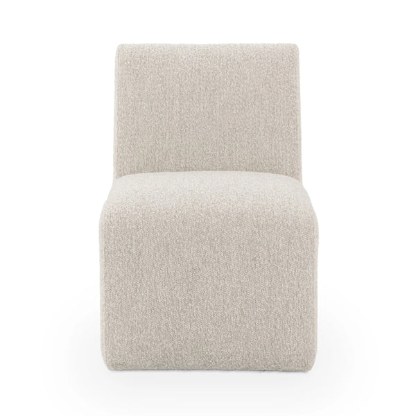 Brighton Upholstered Dining Chair in Coastal Sand