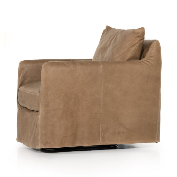 Banks Swivel Chair In Palermo Drift