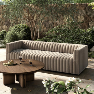 Augustine Outdoor Sofa-97" - Casa Grey