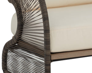 TOULON LOUNGE CHAIR - STINSON CREAM