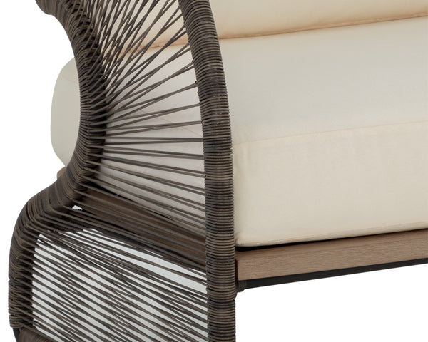 TOULON LOUNGE CHAIR - STINSON CREAM