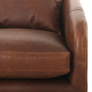 Topanga Swivel Chair In Heirloom Sienna