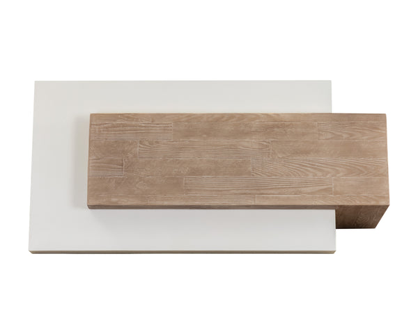 HERRIOT COFFEE TABLE - LIGHT BROWN / SUMMER SAND