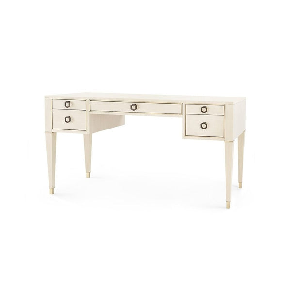 MORRIS DESK, BLANCHED OAK