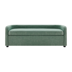 Wendy KD Fabric Storage Bench, Meridian Sea Green