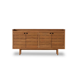 Lula Outdoor Sideboard - Natural Teak-FSC