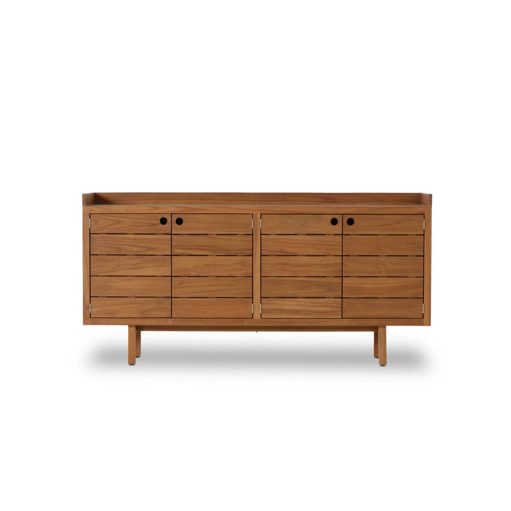 Lula Outdoor Sideboard - Natural Teak-FSC