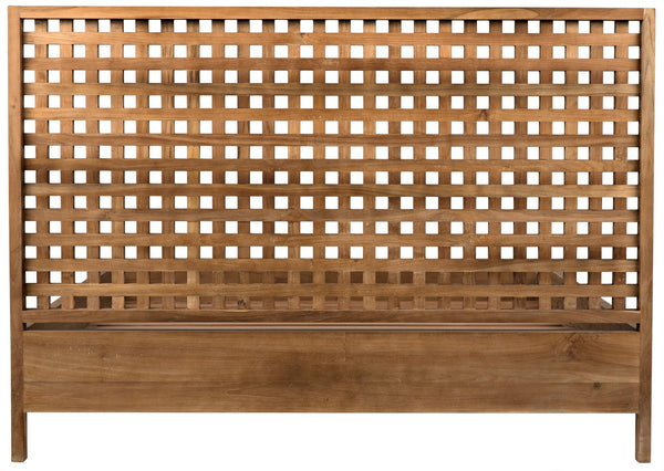 Quinnton Bed, Queen, Teak