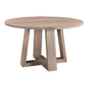 Moe's Tanya Dining Table Light Grey Acacia