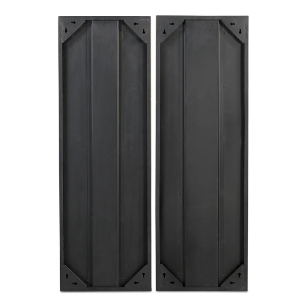 Moe's Smith Wall Décor Bronze Set of Two Panels