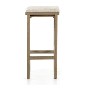 Kyla Outdoor Stool In Brown/Sand In Bar