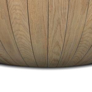 Ryan Oak Coffee Table In Natural Oak Solid