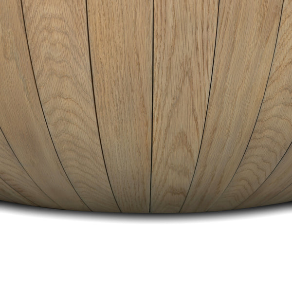 Ryan Oak Coffee Table In Natural Oak Solid
