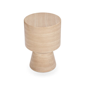 Terrace Outdoor Accent Table - Black, Stain Resistant