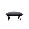 Moe's Morgan Outdoor Ottoman in Speckled Charcoal