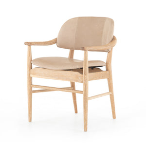Josie Dining Chair In Vintage White Wash