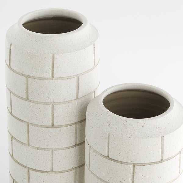 Mason Vase | White -Small