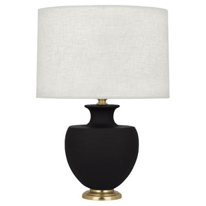 Matte Dark Coal Michael Berman Atlas Table Lamp