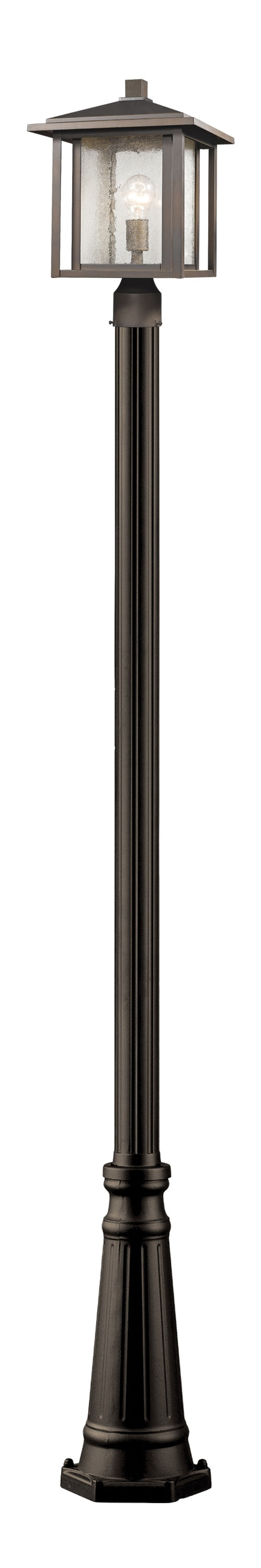 Aspen 1 Light Outdoor in Oil Rubbed Bronze Finish