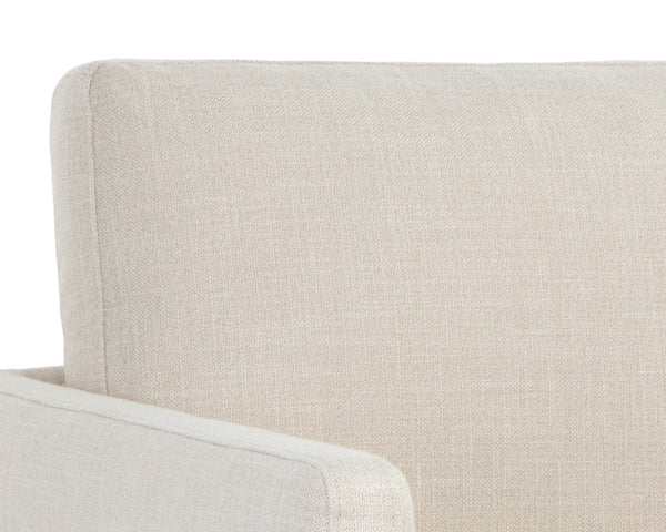 PORTMAN SWIVEL LOUNGE CHAIR - EFFIE LINEN
