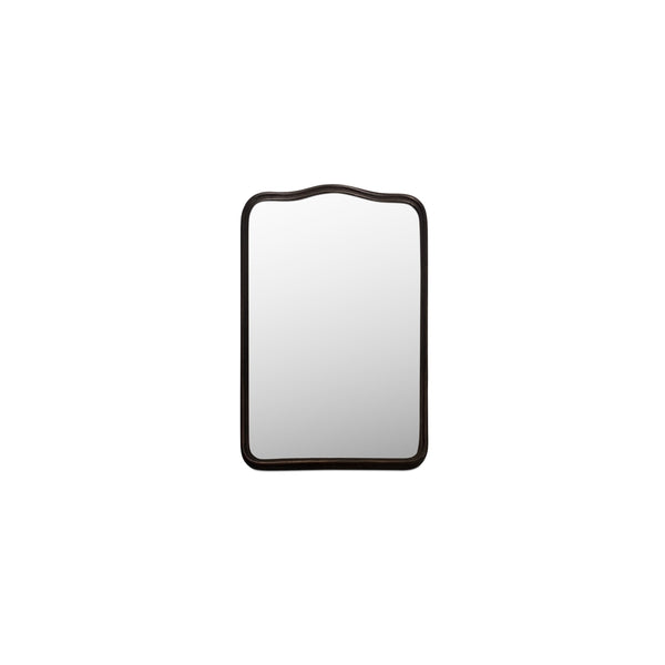 Moe's Keyes Mirror Blackened Bronze Aluminum