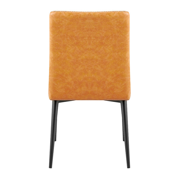 Kevin KD PU Dining Side Chair, Vintage Cedar