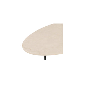 Moe's Winona Coffee Table in Botticino Beige Marble