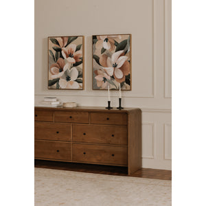 Riley 7-Drawer Dresser in Oak
