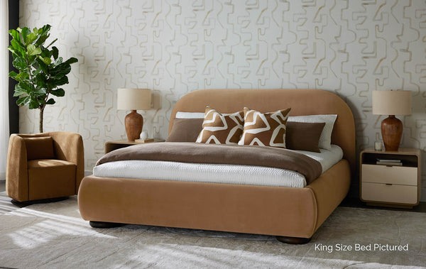MARIN BED - QUEEN - KONA CAMEL